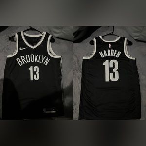 James Harden Away Brooklyn Nets Jersey